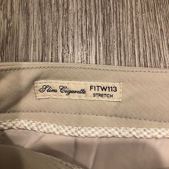 WEEKEND MAX MARA Slim Cigarette FITW113 Stretch Trousers Size 8 - Picture 7 of 13